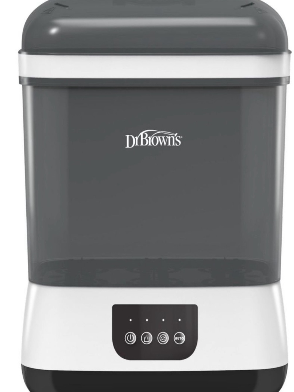 Dr. Brown's Gray & White Electric Baby Bottle Sterilizer